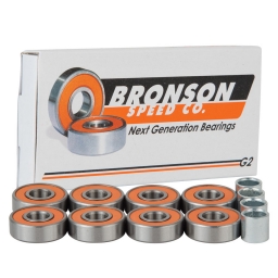 Bore Diameter (mm) Bronson Speed Co. Bronson Speed G2 Skateboard Bearings